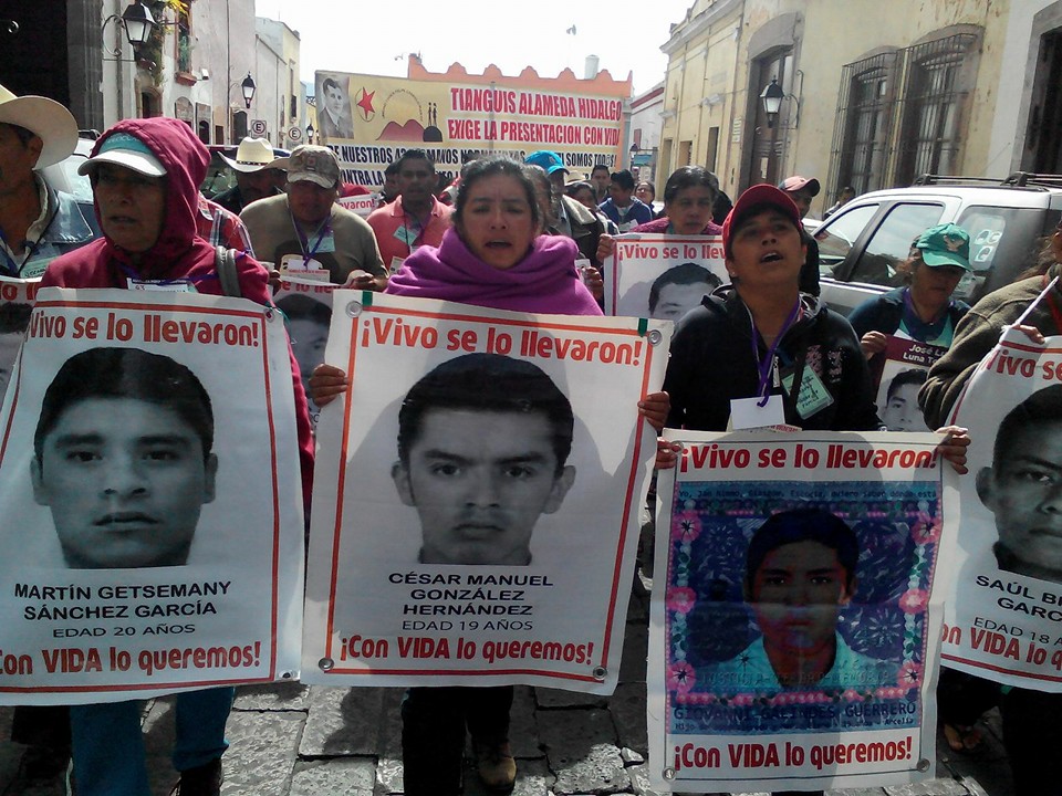Foto: Padres y Madres de Ayotzinapa 